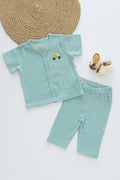 Vroomster-RibKnit-Unisex Top and Pant Set