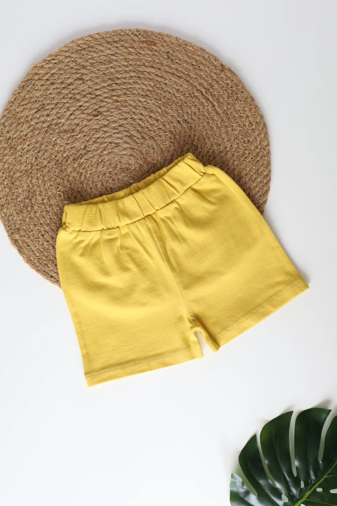 Yellow Bloom-Newborn Shorts
