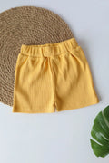 Yellow-Newborn Shorts